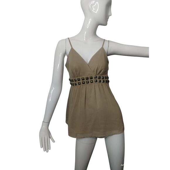 Y2K Express Women's size Small Shimmer Whimsical Babydoll Fairycore Top - Picture 5 of 10